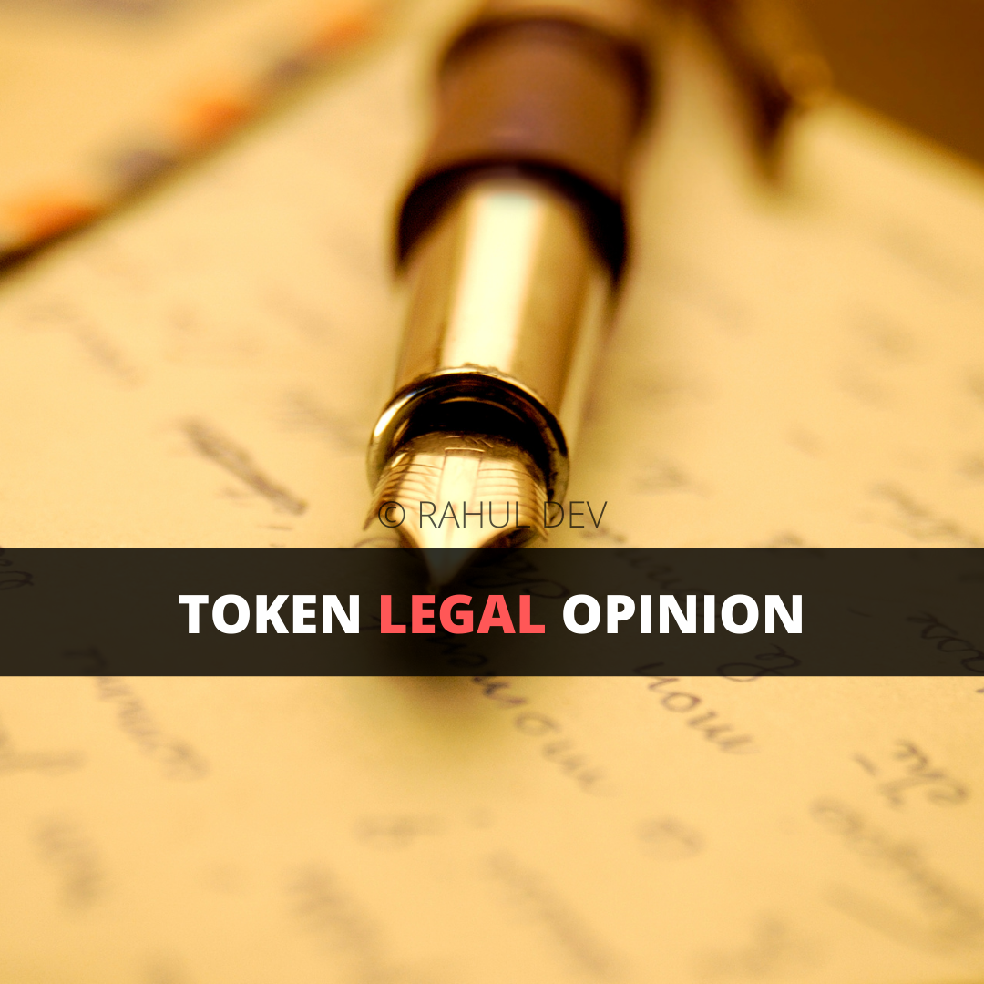 crypto token legal opinion