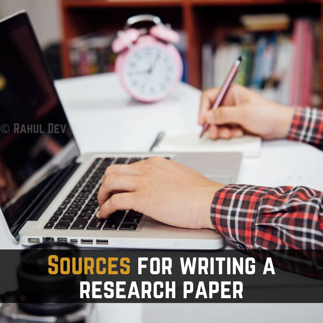 Sources for writing a research paper