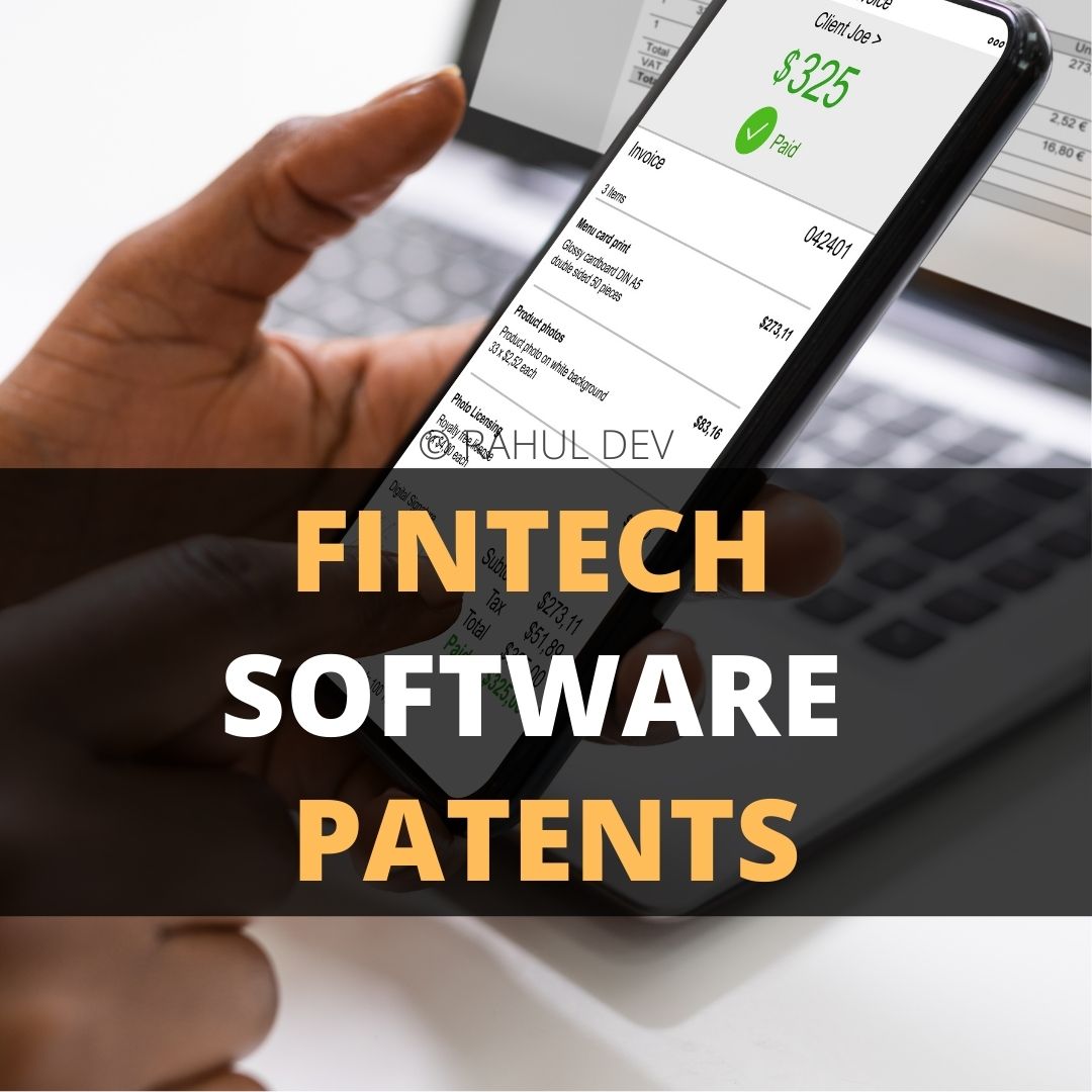 Fintech patent filing