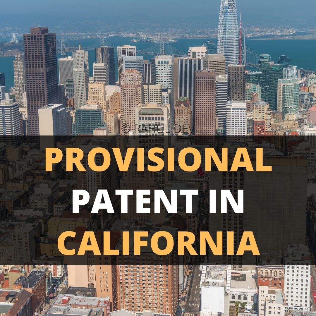 patent filing in California